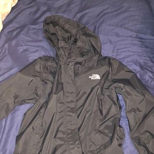 Hooded north face jacket